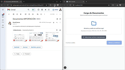 Proceso de automatización de documentos